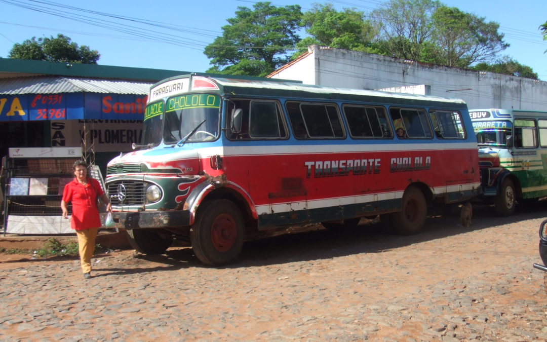 Buses of rural Paraguay