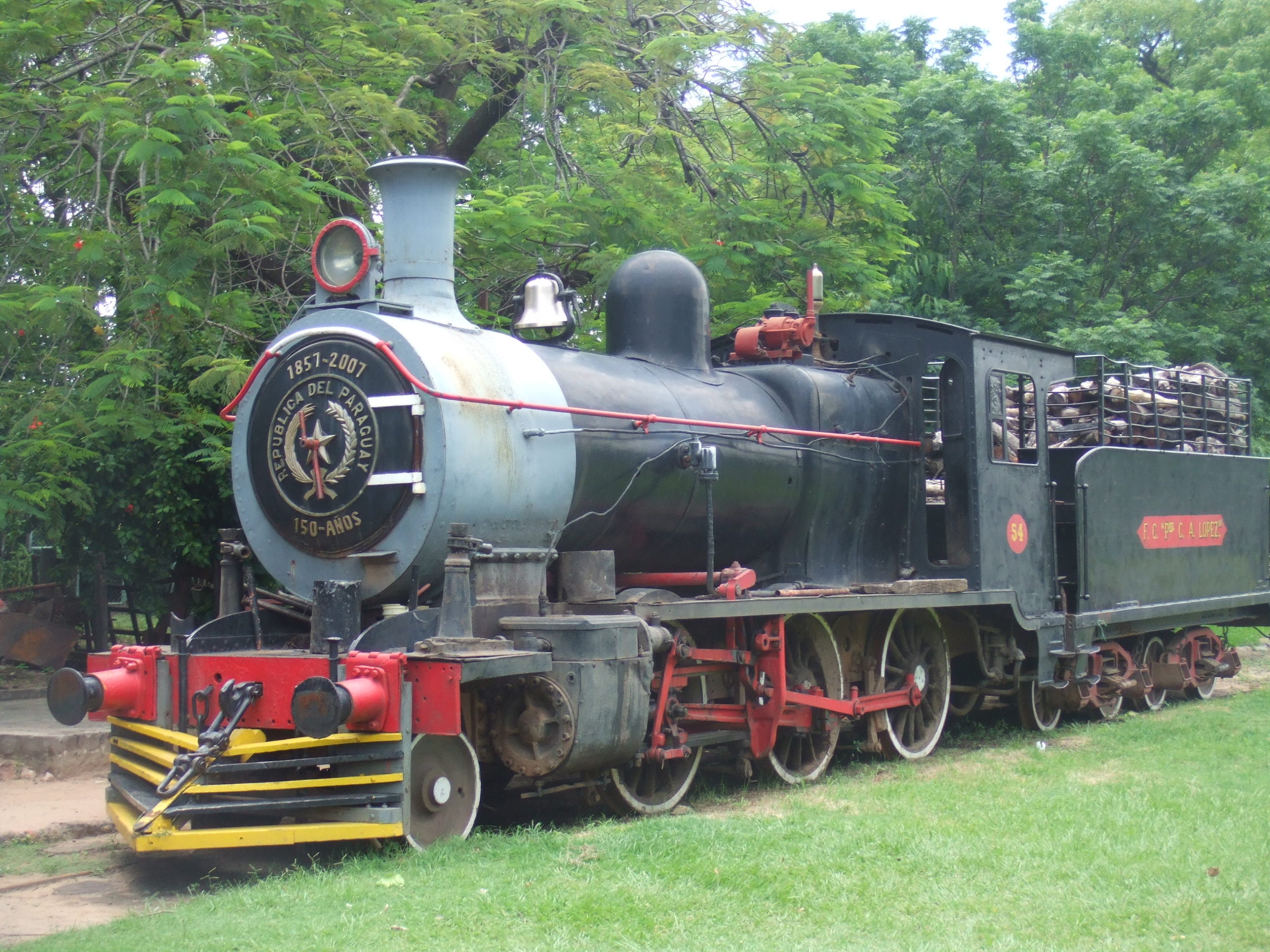 The steam trains of Paraguay