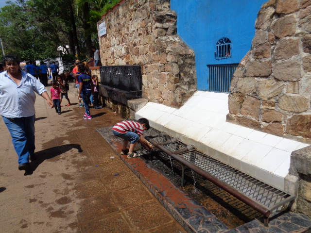 The Well of the Virgin of Caacupe. Caacupe